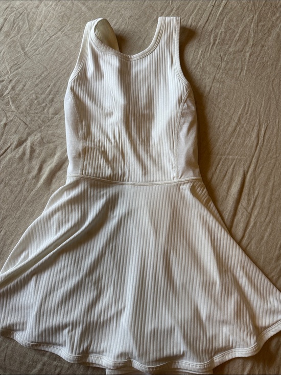 FP Movement by Free People Dresses & Skirts - FP Movement by Free People White Ribbed Tank Mini Dress